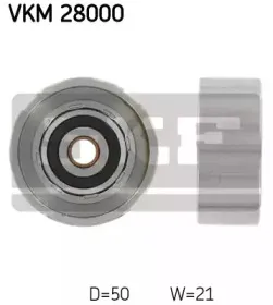 VKM 28000 SKF Паразитный / Ведущий ролик, зубчатый ремень VKM 28000 SKF Паразитный / Ведущий ролик, зубчатый ремень